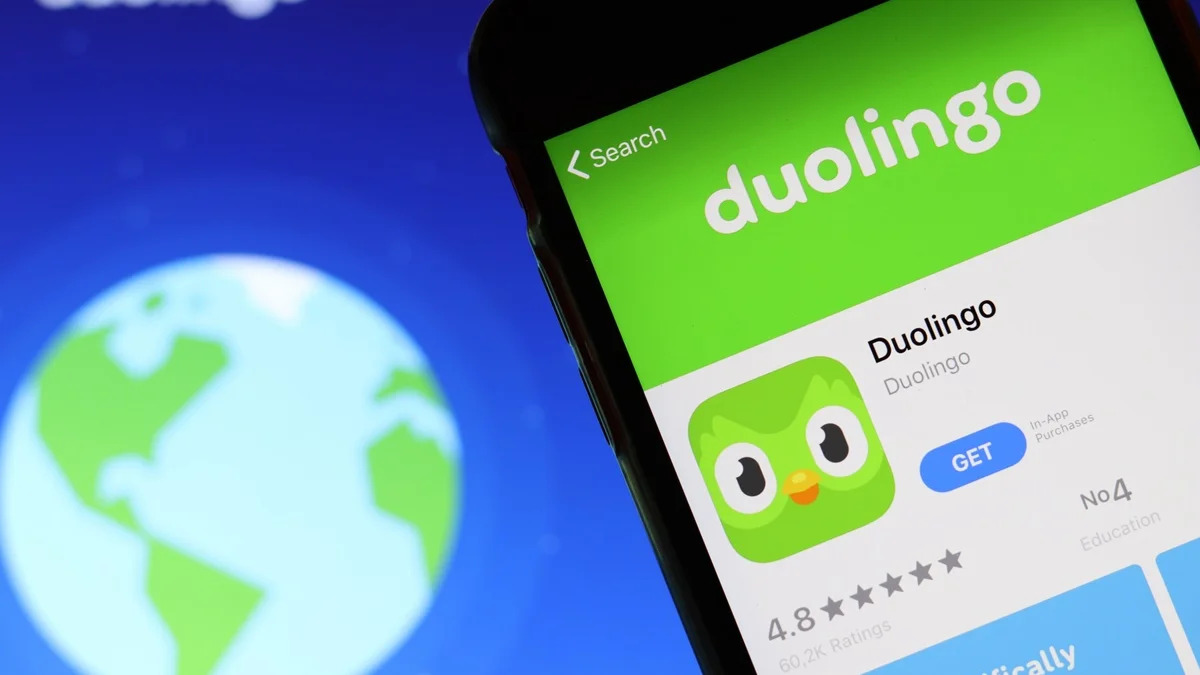 Aplicativo Duolingo