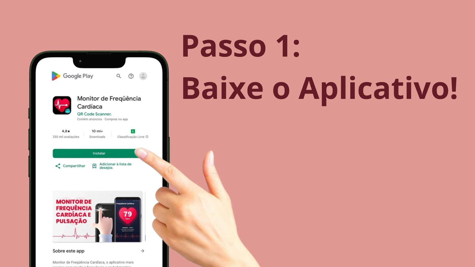Como Baixar o Aplicativo Monitor de Frequência Cardíaca